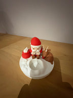 Père Noël au coin du feu 3Dprint-Technology